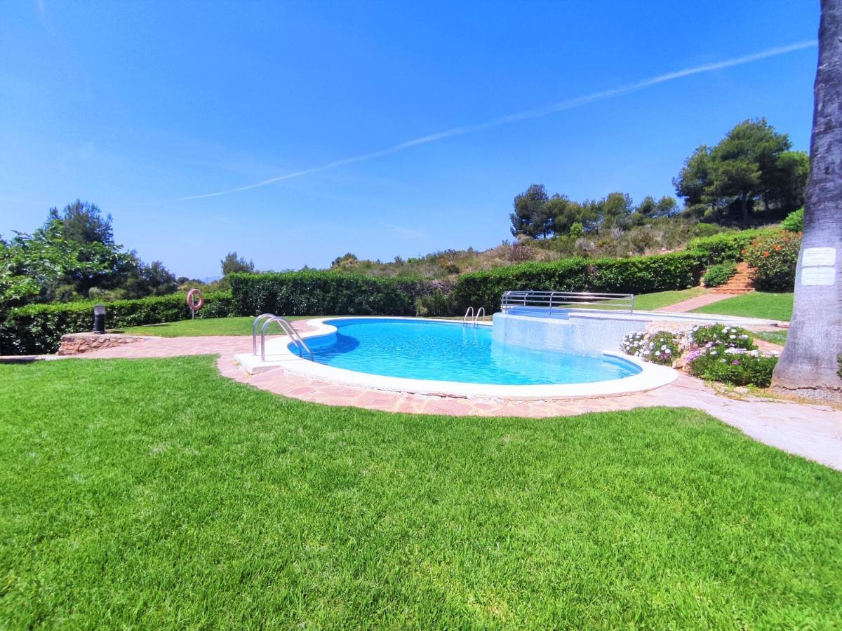 Terraza Con Vistas Espectaculares - Haciendas Albert Villas Alcossebre Eksteriør bilde