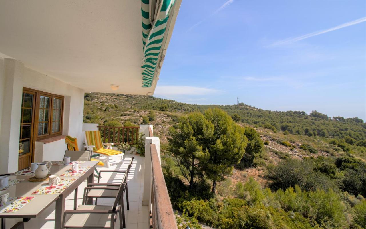 Terraza Con Vistas Espectaculares - Haciendas Albert Villas Alcossebre Eksteriør bilde